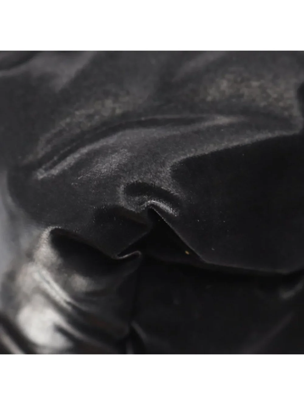 Saint Laurent Paris Tote Bag Wide Puffer Black Nylon
